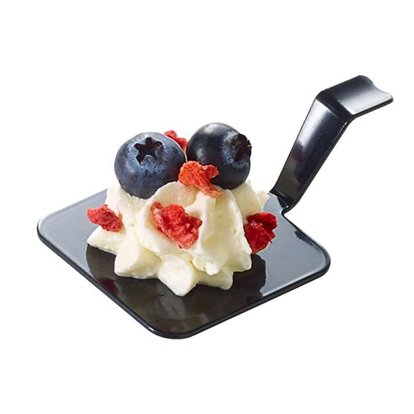 Image de PALET GOURMAND CARRE PS NOIR (FTS41X41X2MM) X600