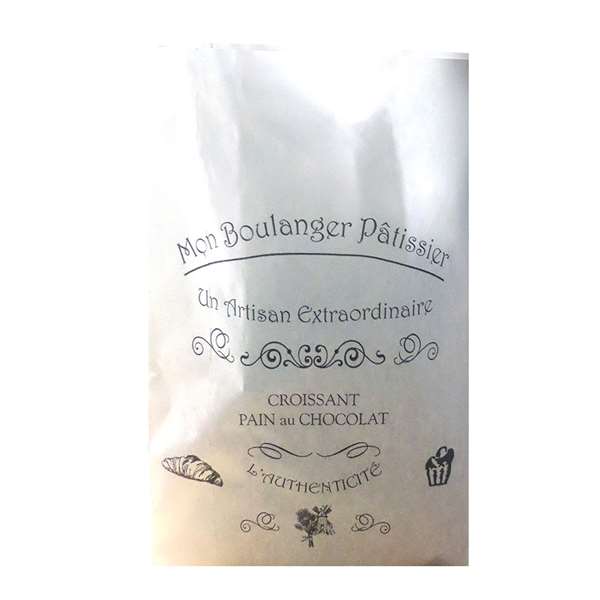 Image de SAC CROISSANT KRAFT BLANC N°107+IMPRIM(FTS250+70X360MM)X1000