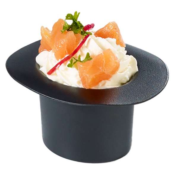 Image de VERRINE HOT FORM NOIR (FTS72X56X35MM) 4CL X144