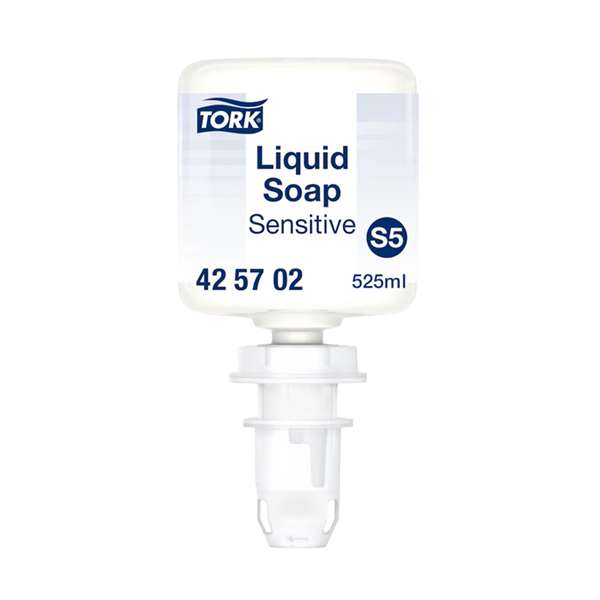Image de TORK PREMIUM SAVON LIQ DOUX SANS PARFUM ECARF S5 0.525LX8