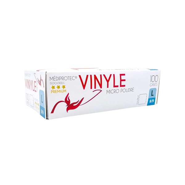 Image de GANT VINYL MEDICAL X100 TL
