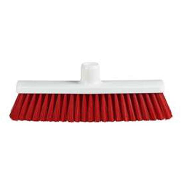 Image de BALAI DROIT SOUPLE ALIMENTAIRE ROUGE 30CM