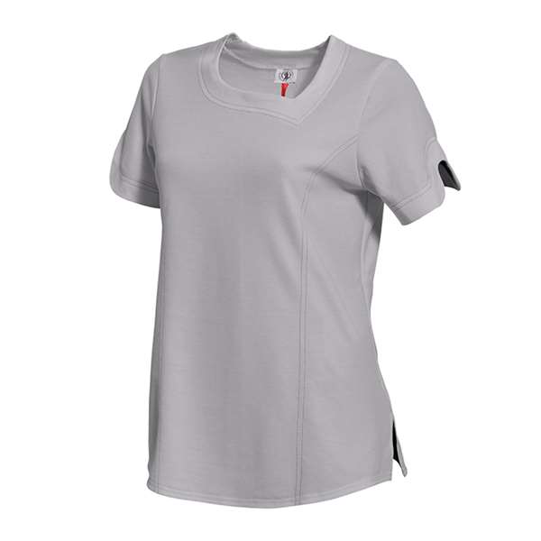 Image de TUNIQUE FEMME NAYA MANCHES COURTES GRIS ACIER T.3