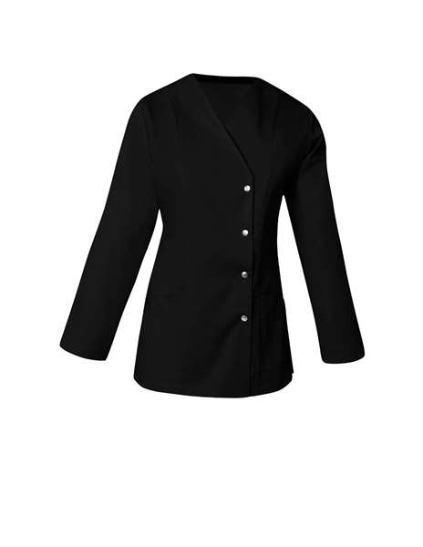 Image de TUNIQUE SALOME MANCHES LONGUES REGLABLES NOIR T.4