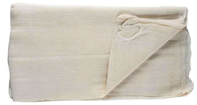 Image de GAZE COTON ECRU A TROU (FTS80X120CM) POUR BALAI 100CMX10