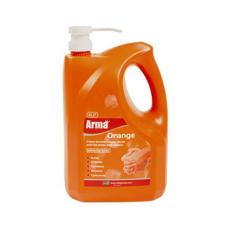 ARMA GEL ORANGE SALISSURES FORTES BIDON+POMPE 4L