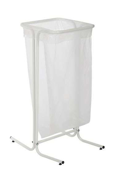 Image de SUPPORT SAC TUBULAIRE SUR PIEDS 110L-BLANC-FIRST