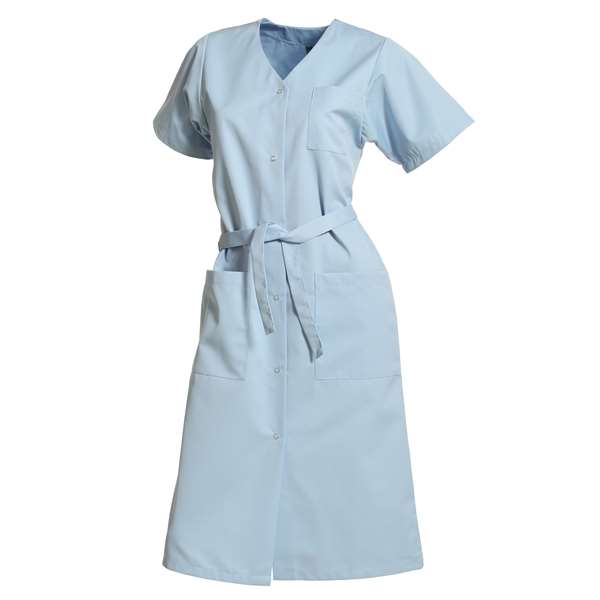 Image de JOSY MANCHE COURTE POLY65%-COT35% CIEL T2