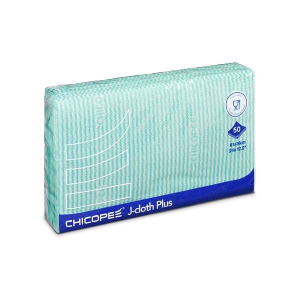 Image de LAVETTE  J-CLOTH PLUS MEDIUM (FTS34X36CM) VERT X50