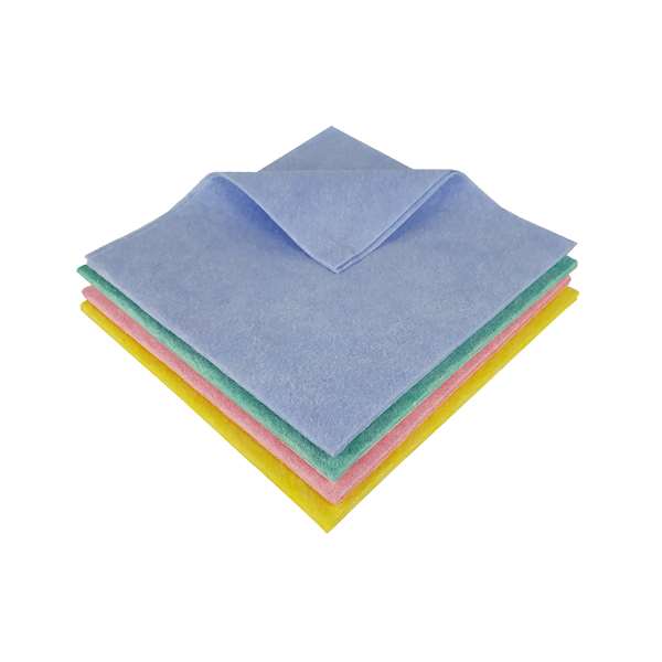 Image de LAVETTE NON-TISSEE EN VISCOSE (FTS38X38CM) BLEUEX10