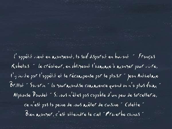 Image de SET DE TABLE DECOR ARDOISE 30X40CM X400