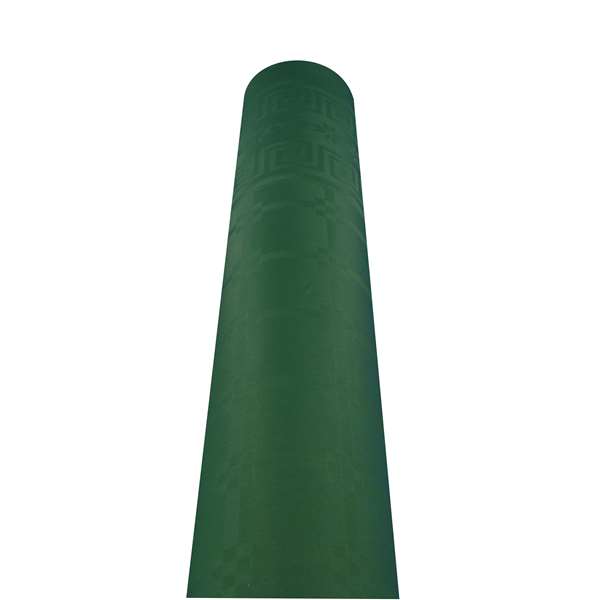 Image de NAPPE PAPIER DAMASSEE VERT SAPIN 1,20X25M X12