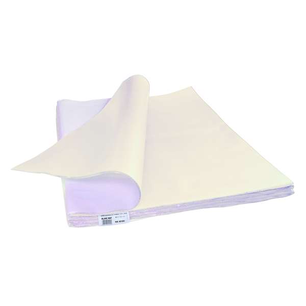 Image de NAPPE PAPIER GAUFRÉ BLANC MAT 80X120CM X200