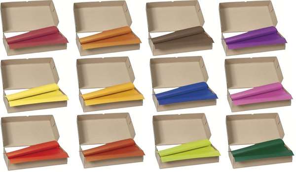 Image de NAPPE PAPIER VIVE 70X70 PAR 400 MARINE