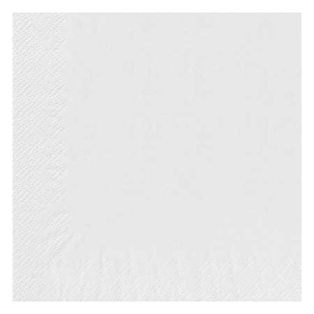 SERVIETTE OUATE BLANCHE 2P 30X30CM X200