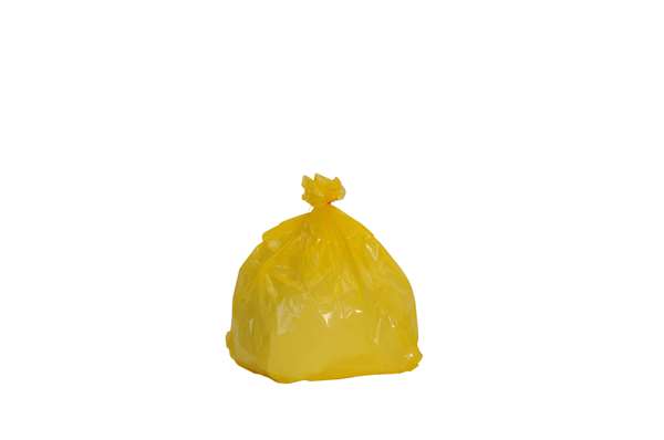 Image de SAC PLASTIQUE BD JAUNE 100L 30MµX200