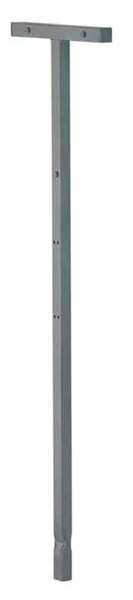 Image de POTEAU A ENFOUIR METAL POUR CORBEILLE DECROCHABLE-GRIS MAN