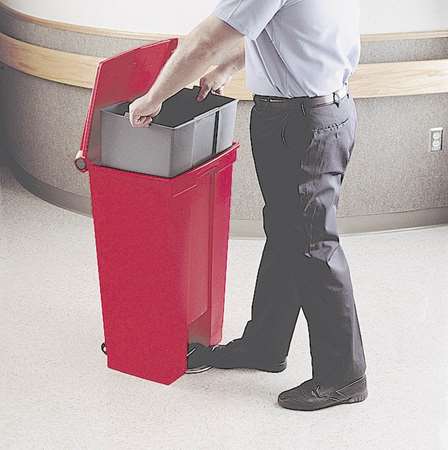 BAC RIGIDE SLIM JIM 90L GRIS (COLLECTEUR 90L)