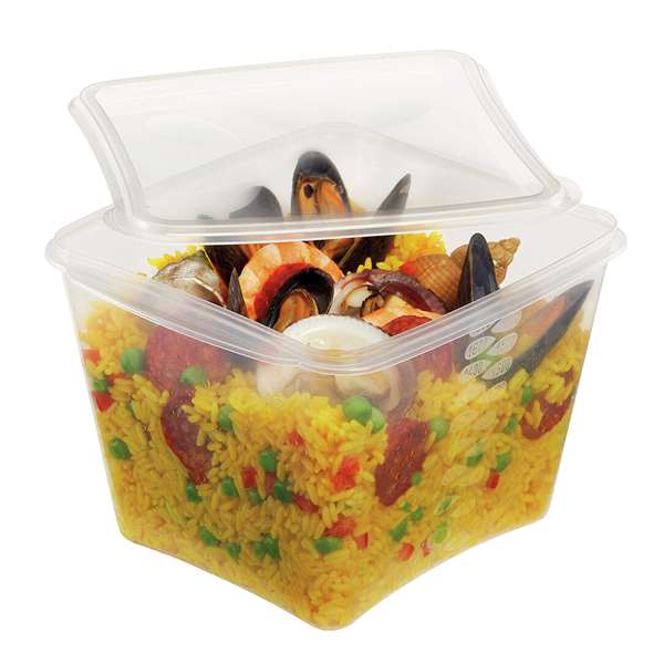 Image de BOITE TRANSPARENTE PRESTIPACK (FTS175X159X118MM) 1800ML X240