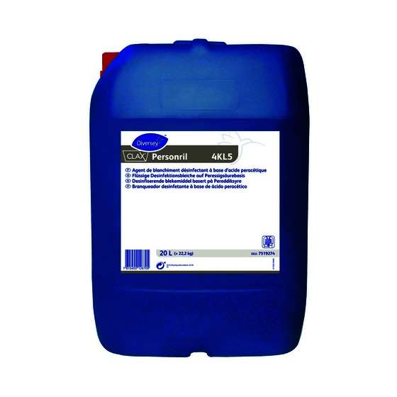 Image de CLAX PERSONRIL 4KL5 AGENT DE BLANCHIMENT DESINFECTANT 20L