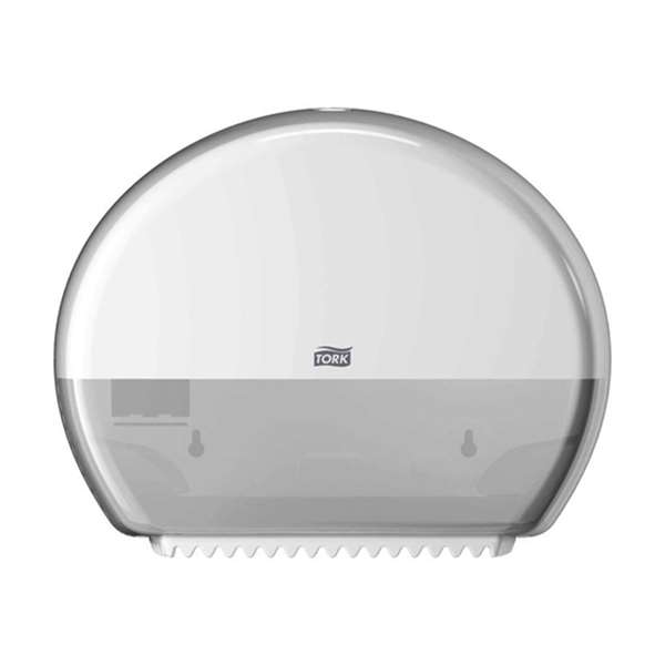 Image de DISTRIBUTEUR TORK PAPIER HYGIENIQUE MINI JUMBO T2 BLANC