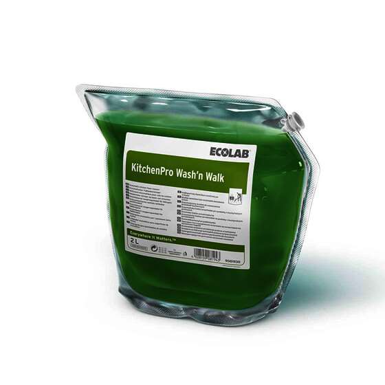Image de KITCHENPRO WASH'N WALK NETTOYANT SOLS SANS RINCAGE 2LX2