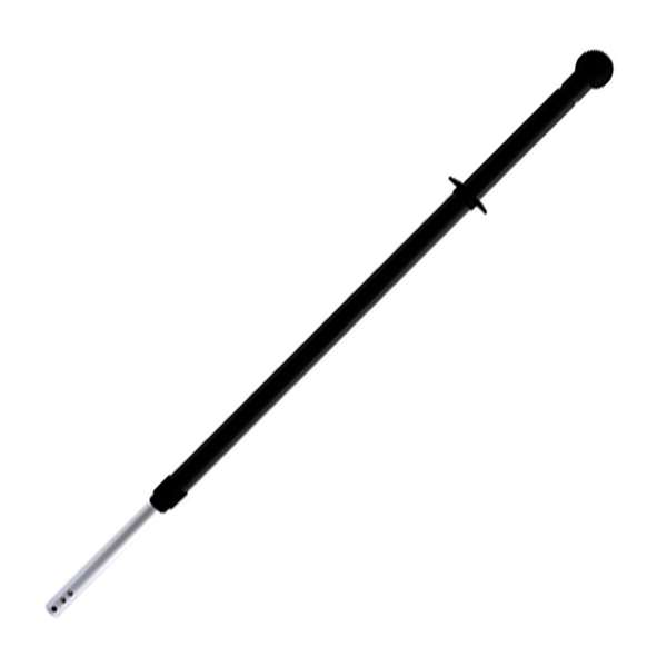Image de MANCHE TELESCOPIQUE DECITEX NOIR 160CM
