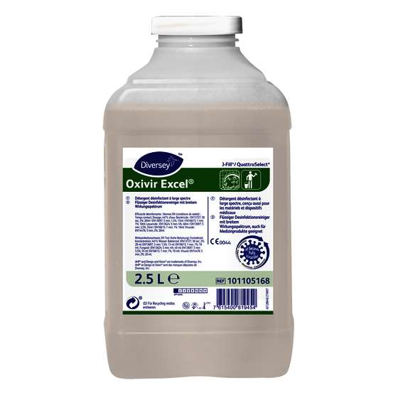 Image de OXIVIR EXCEL DETERG DESINFECTANT DISPOSITIFS MEDICAUX 2,5LX2