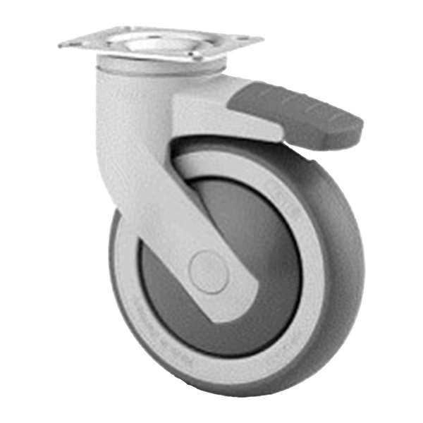 Image de ROUE CHARIOT ORIGO 125MM AVEC FREIN