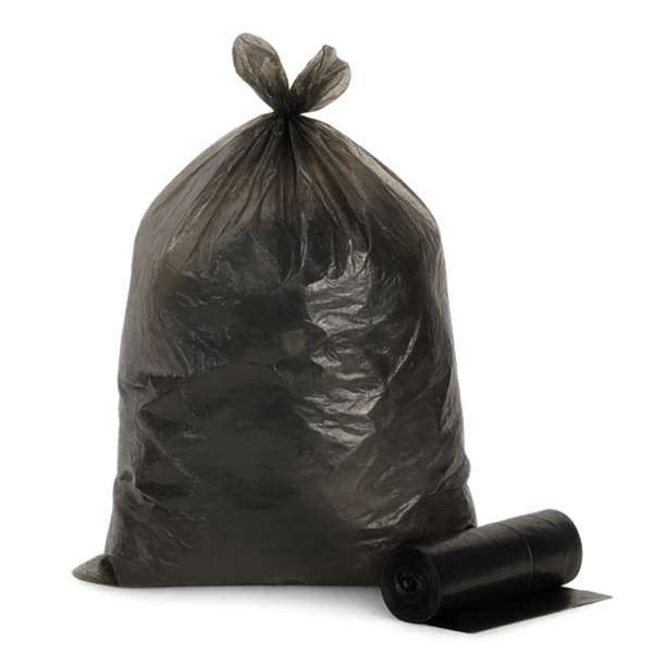 Image de SAC PLASTIQUE HD NOIR 130L 19MµX250
