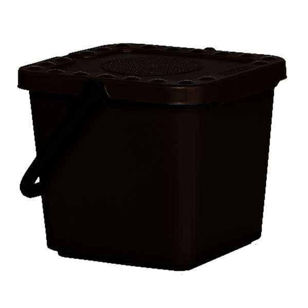 Image de SEAU COLLECTEUR BIO DECHETS MARRON 10L