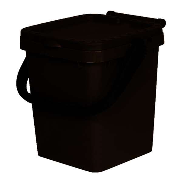 Image de SEAU COLLECTEUR BIO DECHETS MARRON 20L