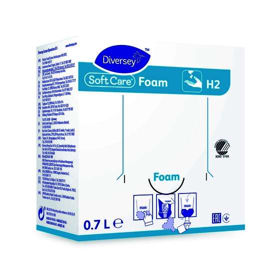 Image de SOFT CARE FOAM H2 SAVON MOUSSE LAVANTE MAINS 700MLX6