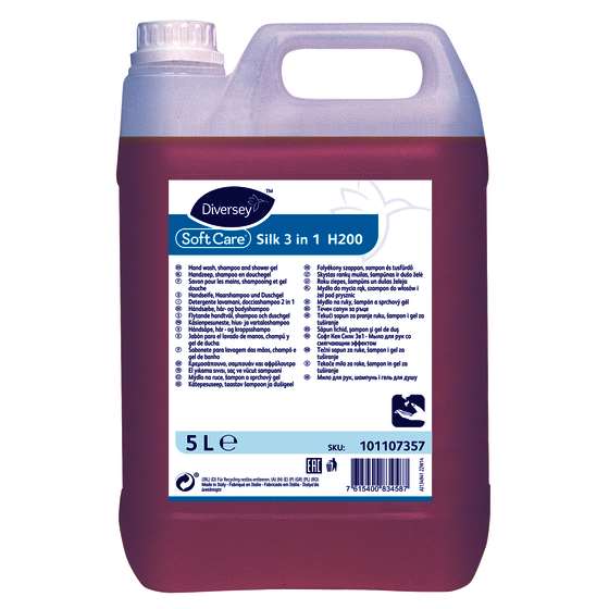 Image de SOFT CARE SILK 3EN1 SAVON CORPS & CHEVEUX 5LX2