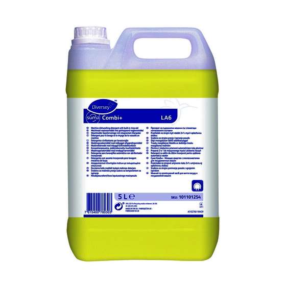 Image de SUMA COMBI+ LA6 LIQUIDE LAVAGE & RINCAGE 2EN1 5LX2