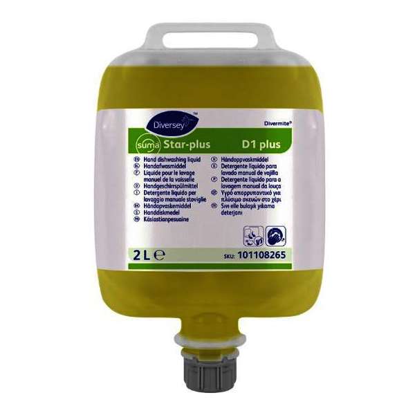 Image de SUMA STAR-PLUS D1 LIQUIDE PLONGE MANUELLE CONCENTRE 2LX3