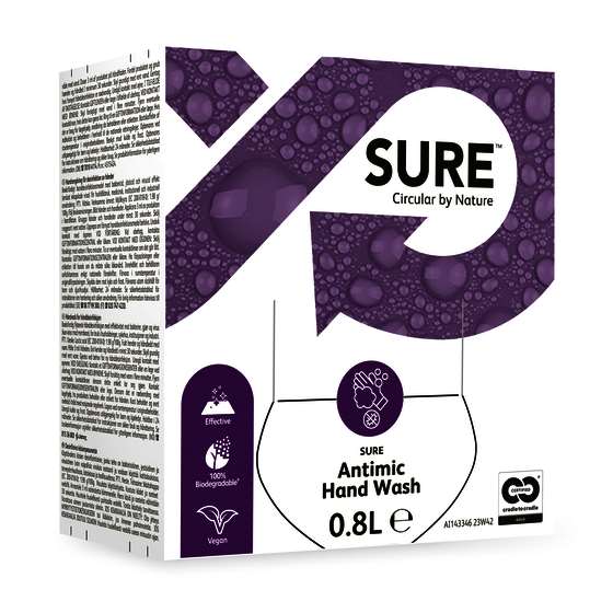 Image de SURE ANTIMIC HAND WASH SAVON DESINFECTANT 800MLX6