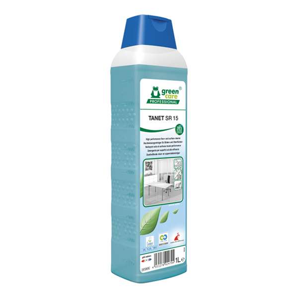 Image de TANET SR 15 NETTOYANT SOLS & SURFACES ECOLABEL 1LX10