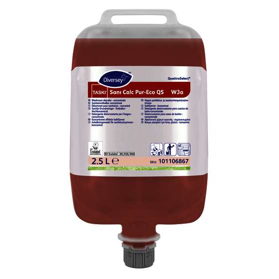 Image de TASKI SANI CALC PUR-ECO DETARTRANT SANITAIRES 2,5LX2