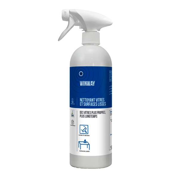 Image de WINWAY NETTOYANT VITRES & SURFACES LISSES ECOLABEL 750MLX6