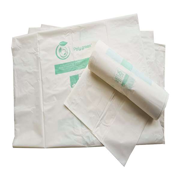 Image de SAC BIODEGRADABLE BLANC 60L 28MµX250