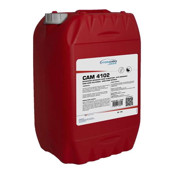 Image de CAM 4102 DETARTRANT ACIDE AUTO MOUSSANT ALIMENTAIRE 24KGS
