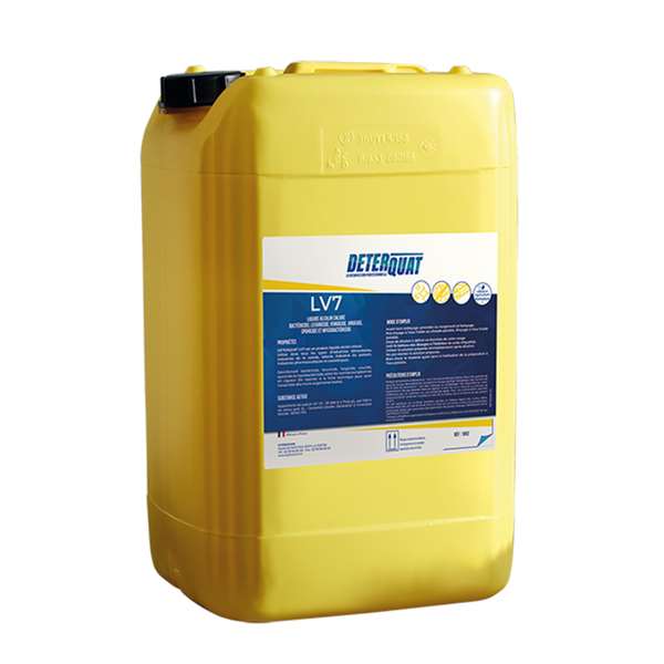 Image de DETERQUAT LV7 DETERGENT DESINFECTANT ALCALIN CHLORE 24KGS