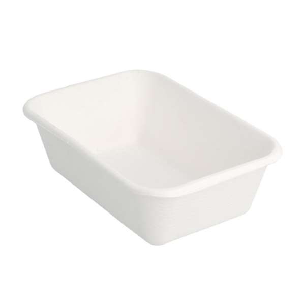 Image de BARQUETTE FIBRE DE CANNE/BAGASSE 370MLX50