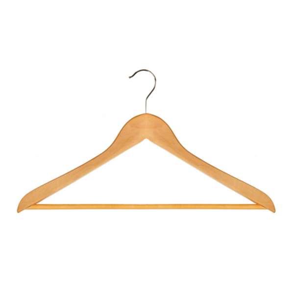 Image de CINTRE STANDARD BOIS NATUREL (FTS445X12X230MM) X48