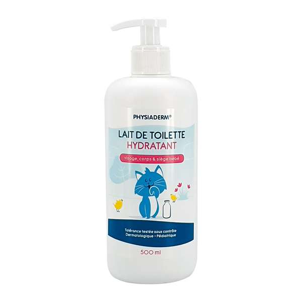Image de LAIT DE TOILETTE VISAGE CORPS & SIEGE BEBE 500ML X6