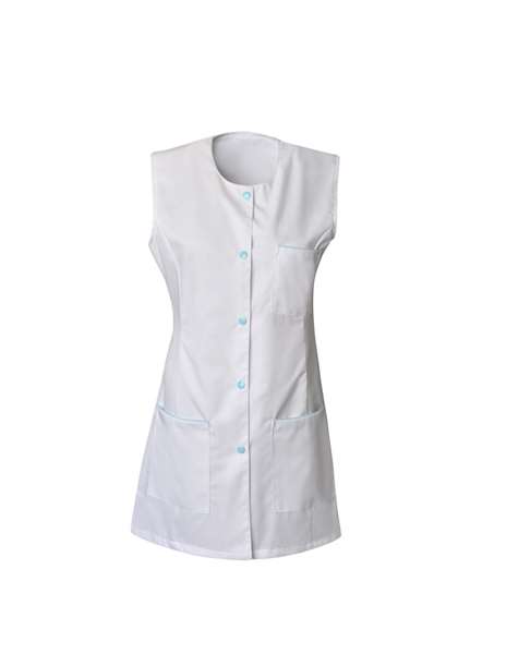 Image de BLOUSE TAYLOR SM POLY/COTON BLANC T.6