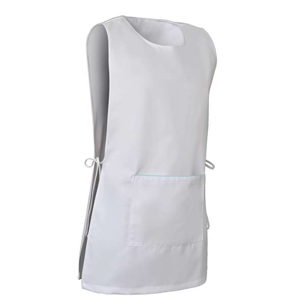 Image de CHASUBLE NICKI TAILLE UNIQUE POLY/COTON BLANC