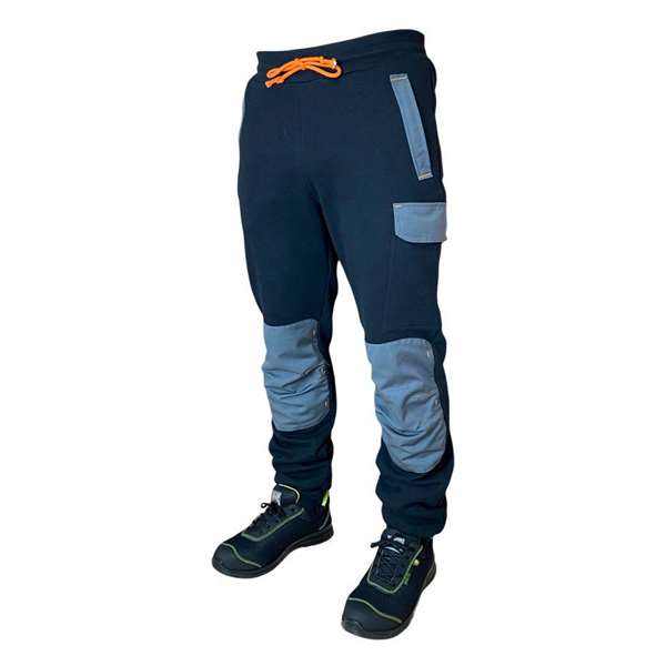 Image de PANTALON WORKWEAR 'JOGGING' ETHAN NOIR/GRIS T.XL
