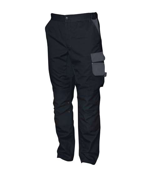 Image de PANTALON WORKWEAR VIGGO NOIR/CONVOY TAILLE 40